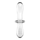 Дилдо Satisfyer Double Crystal (Transparent) (м'ята упаковка!!!)