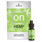 Возбуждающе капли для клитора Sensuva - ON for Her Hemp Infused Arousal Oil 5 мл (м'ята упаковка)