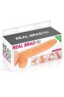Фалоімітатор із рухомою крайньою плоттю Real Body - Real Brad (зіпсоване паковання)