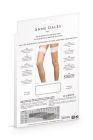 Чулки в крупную сетку Anne De Ales ERICA T3 White