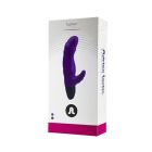 Вібратор рельєфний Adrien Lastic Typhoon Purple зі стимуляцією точки G, два мотора