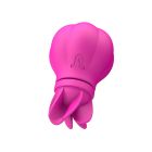 Вібратор Adrien Lastic Caress з насадками для стимуляції ерогенних зон, які обертаються.
