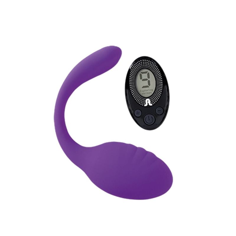 Виброяйте со стимулятором клитора Adrien Lastic Smart Dream II с пультом LRS, можно под одежду