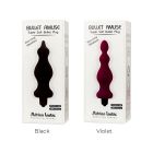 Анальна пробка з вібрацією Adrien Lastic Bullet Amuse Black, макс. діаметр 3,9 см