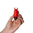 Виброшар Adrien Lastic Pocket Vibe Devol с хвостиком и рожками