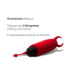 Виброшар Adrien Lastic Pocket Vibe Devol с хвостиком и рожками