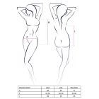 Боді монокіні з глибоким декольте OTAVIA BODY black S/M - Passion