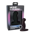 Вибромассажер простаты Nexus G-Play Plus L Black, макс диаметр 3,5 см, перезаряжается