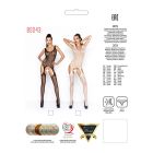 Бодістокінг Passion BS043 black, комбінезон, імітація панчох