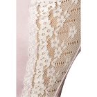 (SALE) Корсет з пажами SHANTI CORSET pink L / XL - Passion Exclusive, трусики, оборочка