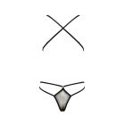 Боді монокіні з декольте ERZA BODY black S/M - Passion