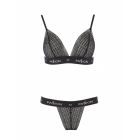 Комплект білизни GLAMISS SET black L/XL - Passion Exclusive