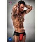 Чоловічі трусики з червоним гульфіком Passion 007 THONG red S/M