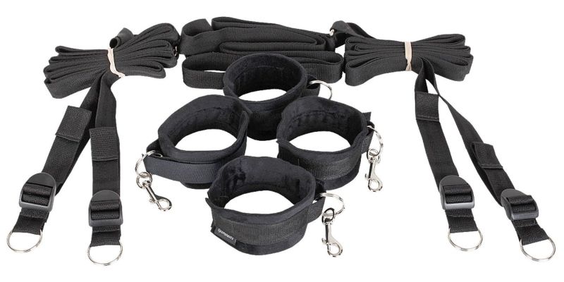 Набор для фиксации ног и рук Sportsheets Under Bed Restraint System (прокладывается под матрасом)