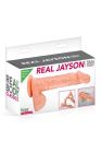Фаллоимитатор Real Body - Real Jayson Flesh, TPE, диаметр 4 см