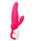 Мощный вибратор-кролик Satisfyer Vibes Mr. Rabbit, два мотора, литой силикон