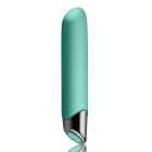 Мощный вибратор Rocks Off Chaiamo Teal, soft-touch силикон, до 3-х часов работы, водостойкий.