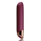 Мощный вибратор Rocks Off Chaiamo Burgundy, soft-touch силикон, до 3-х часов работы, водостойкий.