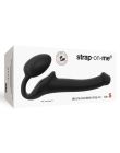 Безремінний страпон Strap-On-Me Black S, повністю регульований, діаметр 2,7см