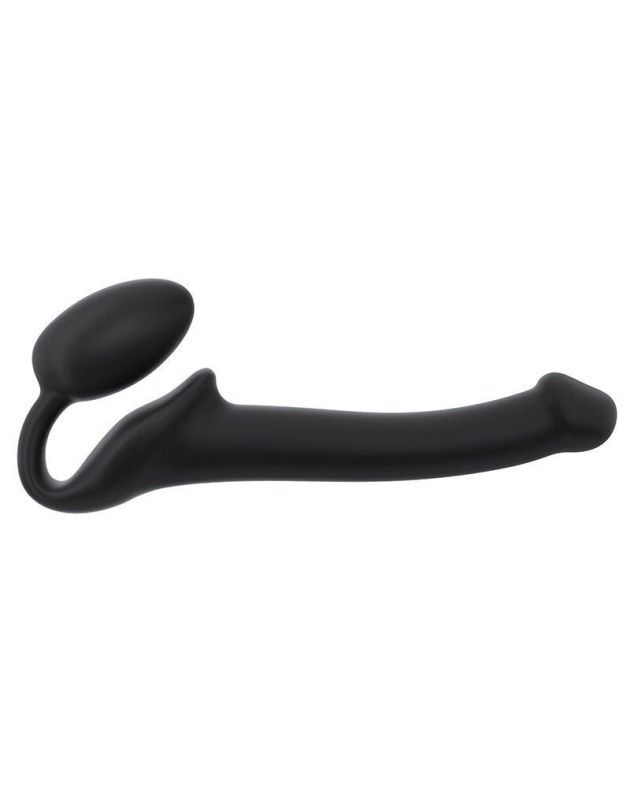 Безремінний страпон Strap-On-Me Black S, повністю регульований, діаметр 2,7см