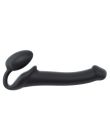 Безремінний страпон Strap-On-Me Black M, повністю регульований, діаметр 3,3см