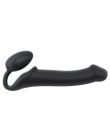 Безремінний страпон Strap-On-Me Black L, повністю регульований, діаметр 3,7см