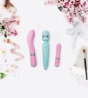 Роскошный вибратор Pillow Talk – Sassy Teal с кристаллом Сваровски для точки G, подарочная упаковка