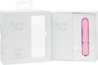 Роскошный вибратор PILLOW TALK - Flirty Pink с кристаллом Сваровски, гибкая головка
