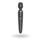 Вибромассажер Satisfyer Wand-er Woman (Black/Gold), водонепроницаемый, мощный, размер XXL