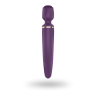 Вібромасажер Satisfyer Wand-er Woman (Purple/Gold) водонепроникний, потужний, розмір XXL