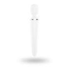 Вібромасажер Satisfyer Wand-er Woman (White/Chrome), водонепроникний, потужний, розмір XXL