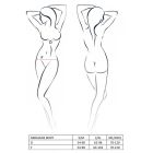Ажурний боді AZALIA BODY black XXL/XXXL Passion