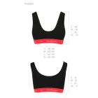 Спортивний топ на широких бретелях Passion PS003 TOP XL, black