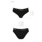Трусики слепые из хлопка с эластаном Passion PS004 PANTIES black, size M