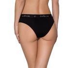 Трусики-слепые из хлопка и эластаном Passion PS004 PANTIES black, size XL