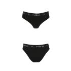 Трусики-слепые из хлопка и эластаном Passion PS004 PANTIES black, size XL