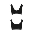 Спортивний топ з широкою гумкою Passion PS004 TOP M, black