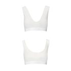 Спортивний топ з еластичної бавовни Passion PS005 TOP L, white