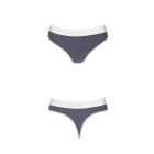 Спортивні трусики-стрінги Passion PS007 PANTIES dark grey, size M