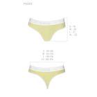 Спортивні трусики-стрінги Passion PS007 PANTIES yellow, size M