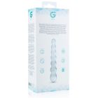 Скляний дилдо у вигляді намистин Gildo Glass Dildo No. 19
