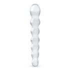 Скляний дилдо у вигляді намистин Gildo Glass Dildo No. 19