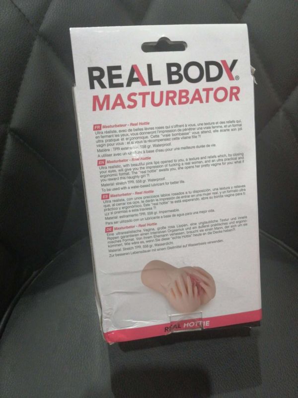 Реалістичний 3D-мастурбатор Відкрита вагіна Real Body — The Hottie (м'ята упаковка)