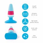 Анальная пробка FeelzToys – Plugz Butt Plug Colors Nr. 1