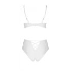 Еротичний комплект з малюнком Passion LOVELIA BIKINI XXL/XXXL, white