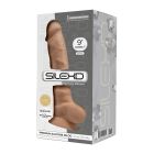 Фаллоимитатор SilexD Tomas Caramel (MODEL 1 size 9in), двухслойный, силикон + Silexpan, диаметр 4,9см