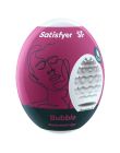 Самозмащувальний мастурбатор-яйце Satisfyer Masturbator Egg Single Bubble, одноразовий, не вимагає з
