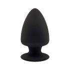 Анальна пробка SilexD (Model 1 size M) двошарова, силікон + Silexpan, діаметр 6,2 см