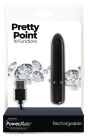 Виброшара PowerBullet - Pretty Point Rechargeable Bullet Black