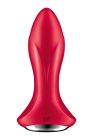 Анальна смарт-вібропробка із перлинним масажем Satisfyer Rotator Plug 1+ Red